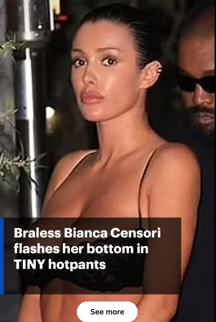 Bianca Censori Flashes Bum