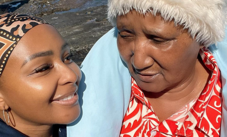 #Rip Gogo, Condolences Pour In For Boity Over The Passing Of Her Beloved Grandmother
