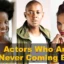15 Actors We Might Never-Ever See on Mzansi TV Again. Here is Why