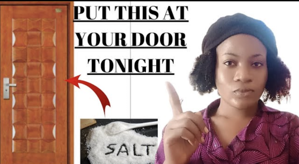 Pour Salt At Your Doorstep Before You Sleep