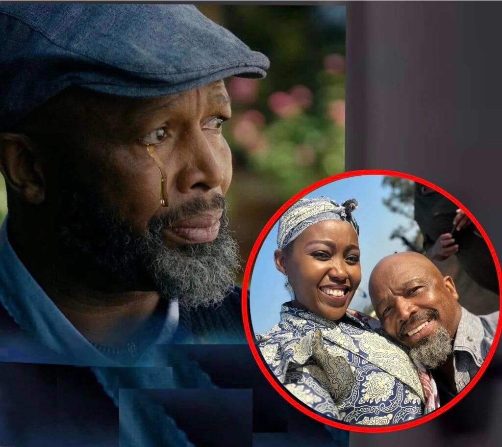 The actor Sello Maake reportedly accuses his wife of an affair with Lebo Keswa.